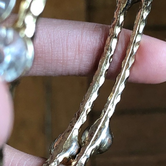 Dillard’s Gold diamond bangles - Picture 5 of 5